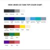 tank top color chart - Dorohedoro Merch